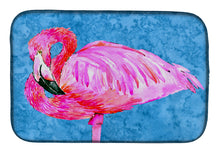 Load image into Gallery viewer, Flamingo Dish Drying Mat – Absorbent, Artistic Kitchen Essentials 8686DDM