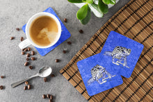 Load image into Gallery viewer, Frog  Coasters - Set of 4 Lightweight Foam, Absorbent Drink Coasters