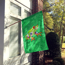 Load image into Gallery viewer, Frog  Flag Canvas House Size