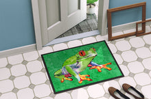 Load image into Gallery viewer, Frog  Doormat - 24x36 Decorative Floor Mat – Indoor/Outdoor Rug