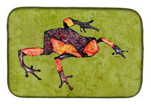 Load image into Gallery viewer, Frog Dish Drying Mat – Absorbent, Artistic Kitchen Essentials 8689DDM