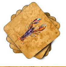 Load image into Gallery viewer, Lobster  Coasters - Set of 4 Lightweight Foam, Absorbent Drink Coasters