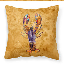 Load image into Gallery viewer, Lobster Throw Pillow - 14x14 Decorative Pillow – Art for Your Home &amp; Patio 8716PW1414