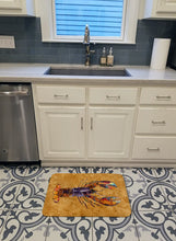 Load image into Gallery viewer, Lobster Machine Washable Memory Foam Mat 8716RUG