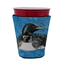 Load image into Gallery viewer, Bird - Loon  Cup Hugger - Reusable Party Cup Sleeve with Personality
