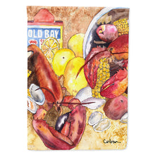 Load image into Gallery viewer, Lobster  Lobster Bake with Old Bay Seasonings Flag Canvas House Size