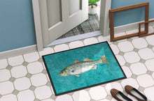 Load image into Gallery viewer, Fish Striped Bass Doormat - 24x36 Decorative Floor Mat – Indoor/Outdoor Rug