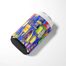 Load image into Gallery viewer, Lobster Bouys Can or Bottle Beverage Insulator Hugger 8723