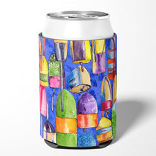 Load image into Gallery viewer, Lobster Bouys Can or Bottle Beverage Insulator Hugger 8723