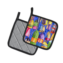 Load image into Gallery viewer, Lobster Bouys  Pot Holders - Set of 2 Decorative Kitchen Helpers | Made in the USA 8723-4PTHD