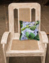 Load image into Gallery viewer, Hydrangea Throw Pillow - 14x14 Decorative Pillow – Art for Your Home &amp; Patio 8730PW1414