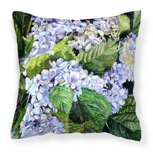 Load image into Gallery viewer, Hydrangea Throw Pillow - 14x14 Decorative Pillow – Art for Your Home &amp; Patio 8730PW1414