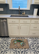 Load image into Gallery viewer, Crab Machine Washable Memory Foam Mat 8731RUG