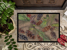 Load image into Gallery viewer, Pine Cones  Doormat - 24x36 Decorative Floor Mat – Indoor/Outdoor Rug
