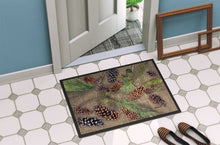 Load image into Gallery viewer, Pine Cones  Doormat - 24x36 Decorative Floor Mat – Indoor/Outdoor Rug