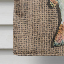 Load image into Gallery viewer, Fish Red Fish Flag Canvas House Size