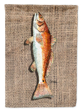 Load image into Gallery viewer, Fish Red Fish Flag Canvas House Size