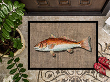 Load image into Gallery viewer, Fish Red Fish Doormat - 24x36 Decorative Floor Mat – Indoor/Outdoor Rug