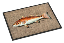 Load image into Gallery viewer, Fish Red Fish Doormat - 24x36 Decorative Floor Mat – Indoor/Outdoor Rug