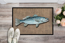 Load image into Gallery viewer, Fish Speckled Trout Doormat - 24x36 Decorative Floor Mat – Indoor/Outdoor Rug