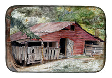 Load image into Gallery viewer, Old Barn Dish Drying Mat – Absorbent, Artistic Kitchen Essentials 8740DDM