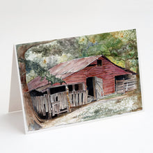 Load image into Gallery viewer, Old Barn Greeting Cards -  Blank Note Cards – 8-Pack of Artist-Designed Cards with Envelopes