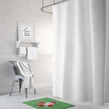 Load image into Gallery viewer, Christmas Santa Fleur de lis Machine Washable Memory Foam Mat 8746RUG