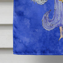 Load image into Gallery viewer, Christmas Angel Fleur de lis Flag Canvas House Size