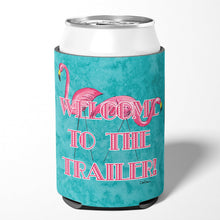 Load image into Gallery viewer, Welcome to the trailer Can or Bottle Beverage Insulator Hugger