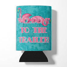 Load image into Gallery viewer, Welcome to the trailer Can or Bottle Beverage Insulator Hugger