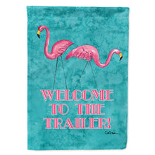Load image into Gallery viewer, Welcome to the trailer Flag Canvas House Size