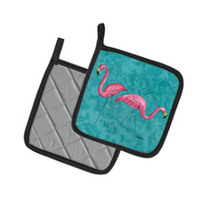 Load image into Gallery viewer, Welcome to the Trailer Pot Holders - Set of 2 Decorative Kitchen Helpers | Made in the USA 8763PTHD
