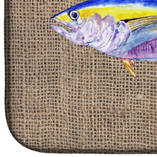 Load image into Gallery viewer, Fish - Tuna Dish Drying Mat – Absorbent, Artistic Kitchen Essentials 8771DDM
