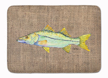 Load image into Gallery viewer, Fish - Snook Machine Washable Memory Foam Mat 8772RUG