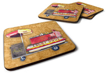 Load image into Gallery viewer, Lucky Dog Coasters - Set of 4 Lightweight Foam, Absorbent Drink Coasters