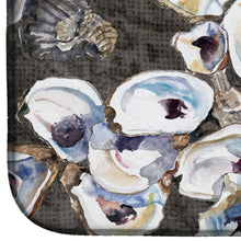 Load image into Gallery viewer, Oysters Dish Drying Mat – Absorbent, Artistic Kitchen Essentials 8789DDM