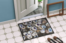 Load image into Gallery viewer, Oysters Doormat - 24x36 Decorative Floor Mat – Indoor/Outdoor Rug