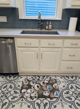 Load image into Gallery viewer, Oysters Machine Washable Memory Foam Mat 8789RUG