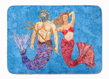 Load image into Gallery viewer, Mermaid and Merman Machine Washable Memory Foam Mat 8801RUG