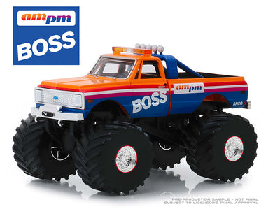Greenlight 88021 1/43 Scale AM/PM Boss - 1972 Chevrolet K-10 Monster Truck