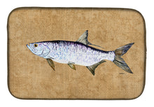 Load image into Gallery viewer, Tarpon Dish Drying Mat – Absorbent, Artistic Kitchen Essentials 8804DDM