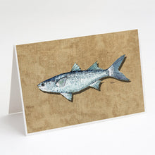 Load image into Gallery viewer, Mullet Greeting Cards -  Blank Note Cards – 8-Pack of Artist-Designed Cards with Envelopes