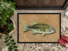 Load image into Gallery viewer, Small Mouth Bass Doormat - 24x36 Decorative Floor Mat – Indoor/Outdoor Rug