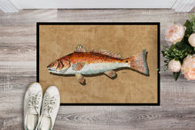 Load image into Gallery viewer, Red Fish Doormat - 24x36 Decorative Floor Mat – Indoor/Outdoor Rug