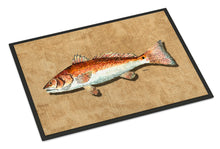 Load image into Gallery viewer, Red Fish Doormat - 24x36 Decorative Floor Mat – Indoor/Outdoor Rug