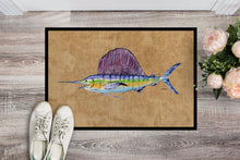 Load image into Gallery viewer, Swordfish Doormat - 24x36 Decorative Floor Mat – Indoor/Outdoor Rug