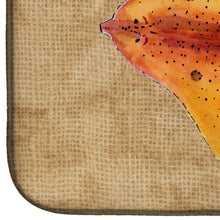 Load image into Gallery viewer, Blonde Ray Stingray Dish Drying Mat – Absorbent, Artistic Kitchen Essentials 8815DDM