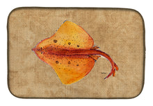 Load image into Gallery viewer, Blonde Ray Stingray Dish Drying Mat – Absorbent, Artistic Kitchen Essentials 8815DDM