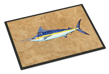 Load image into Gallery viewer, Blue Marlin Doormat - 24x36 Decorative Floor Mat – Indoor/Outdoor Rug