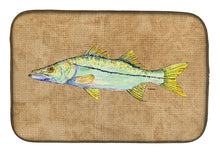 Load image into Gallery viewer, Snook Dish Drying Mat – Absorbent, Artistic Kitchen Essentials 8819DDM